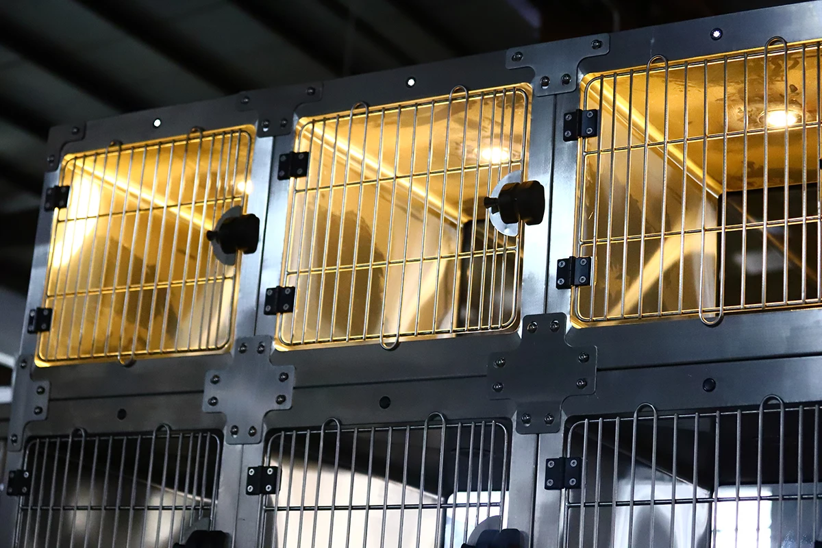 Cages Supports custom sizes for pets of different sizes pet house Factory wholesale pet stainless steel cages