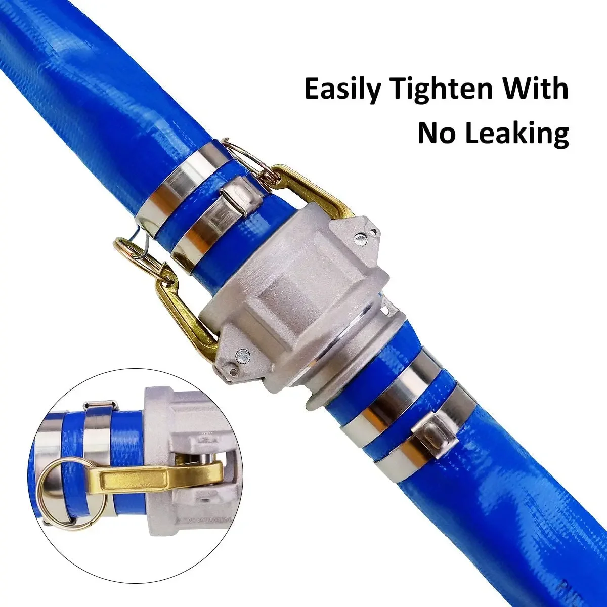 6 Bar 2 Inch Flexible PVC Lay Flat Drip Hose Pipe For Agriculture Farming Watering Prices 100ft