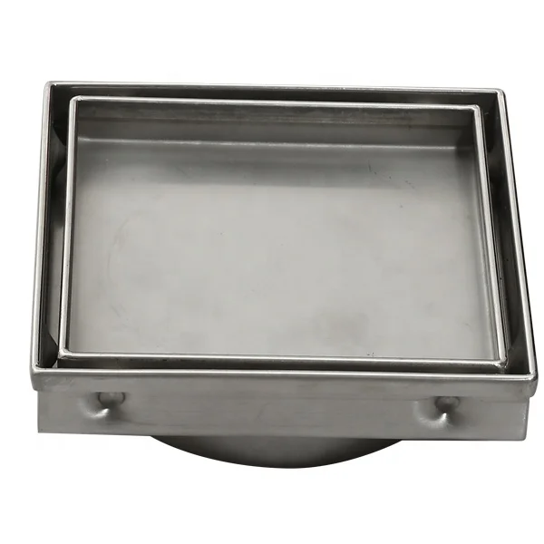 High Quality Stainless Steel SS304 SS316 Recessed Floor Drain