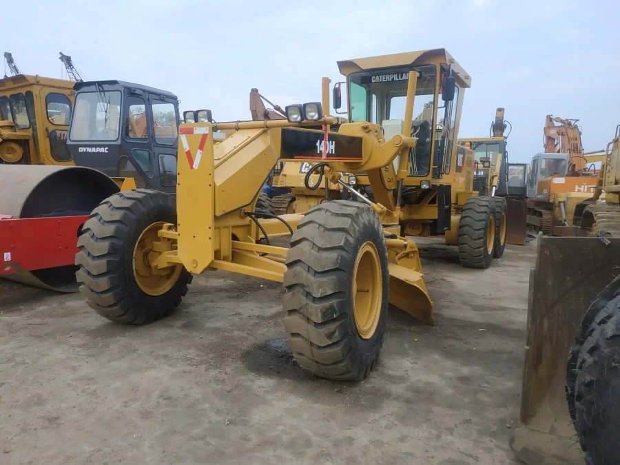 Used motor grader cat 140h/caterpillar 14g 16g 14h 160h 12h 140h grader for sale