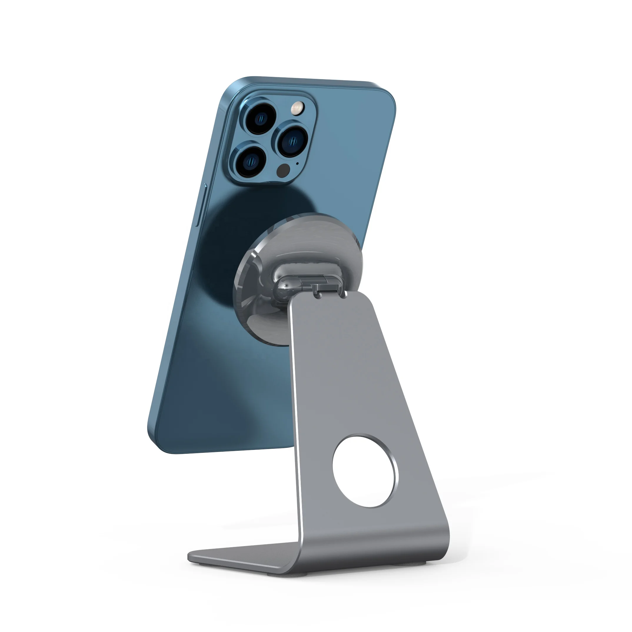 magnetic stand  for iphone 14 pro desk solution  desk holder Rotatable aluminum alloy luxury Bracket 2 in 1 phone tablet holder