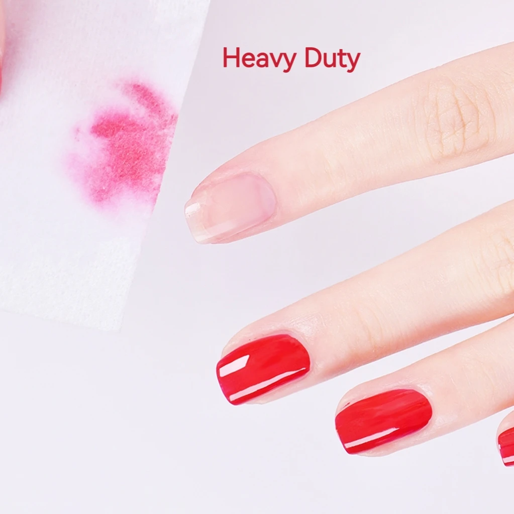 Factory Wholesale Customized White Nail Polish Remover Wipe Cotton nail wipes Pink Nail Wipes