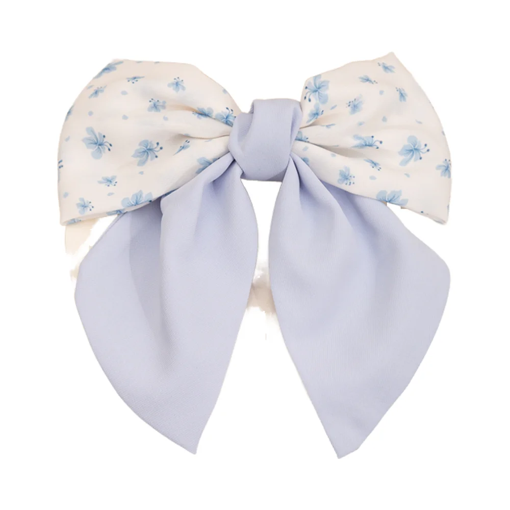 Милые женские эластичные повязки для волос двухцветная заколка с бантом модный аксессуар