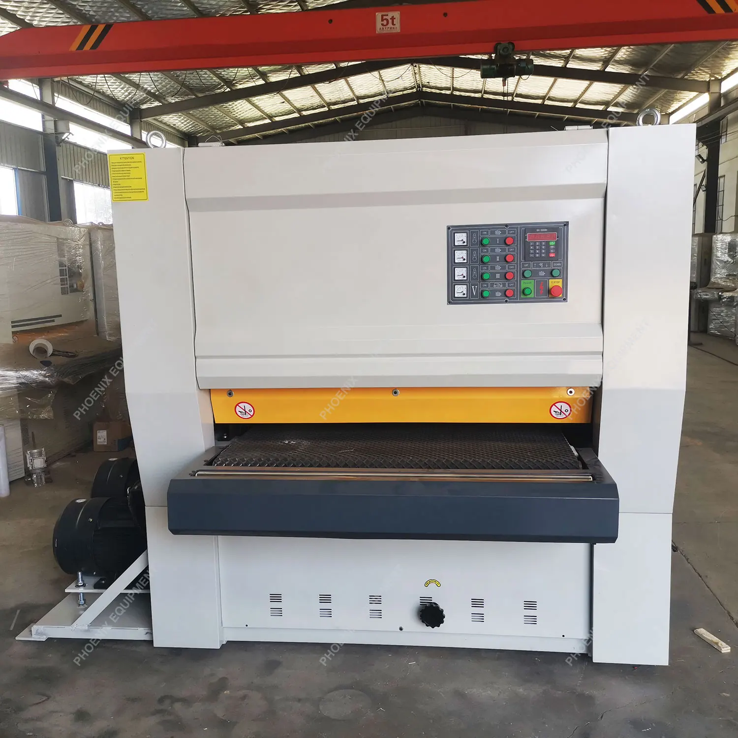 Broad band B-R-RP Wide Belt Grinding Sander With Good Configuration Sanding Machine