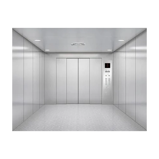 High Quality 1-Ton Freight Elevator 2Floors 2Doors 2Stations AC VVVF Drive Free Shipping for Passenger Use