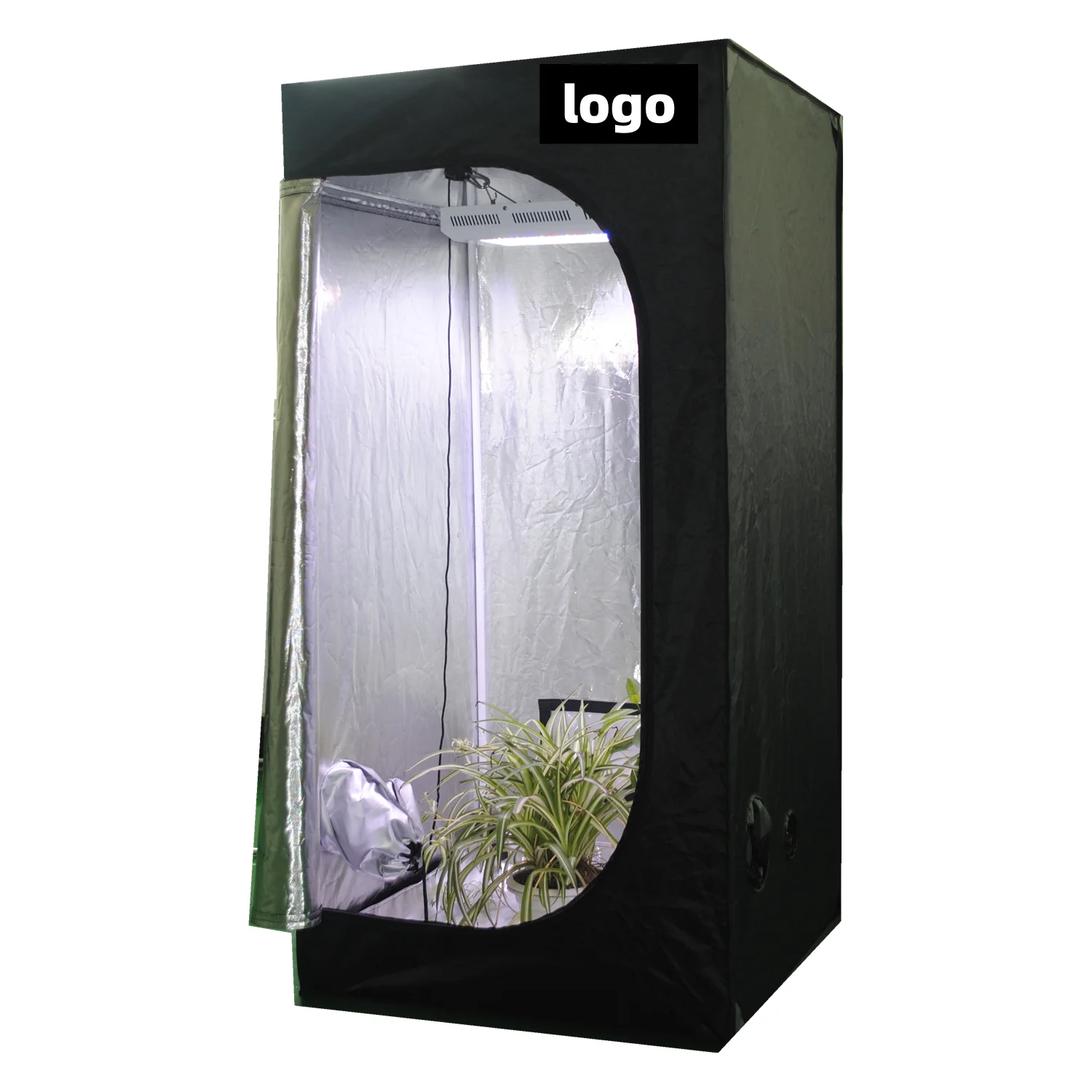 factory mylar growing tent greenhouse hydroponics 100x100x200cm