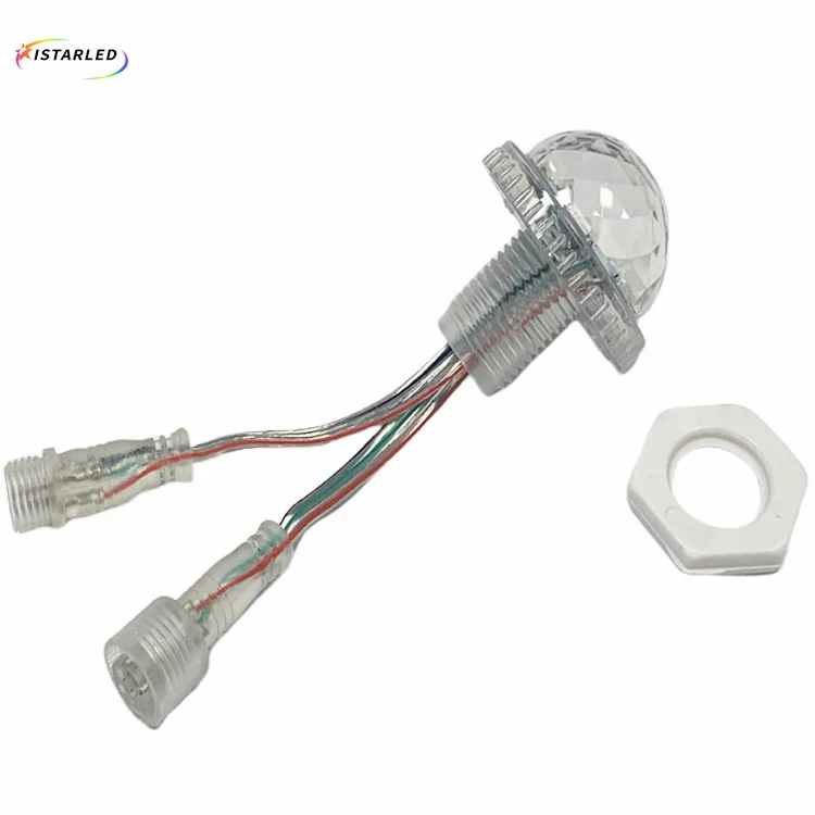 UCS2903 UCS1903 rgb lights 35mm Led Point Pixel Light for amusement rides