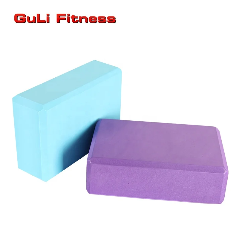 Wholesale Custom Logo EVA Yoga Block Gym Pilates Fitness High Density Foam 3x6x9