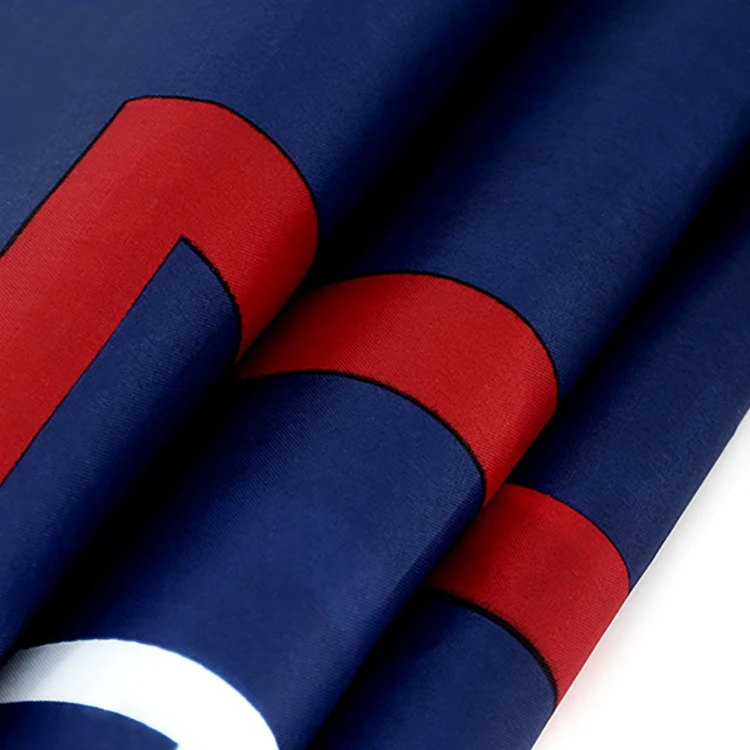 Custom Print Polyester Country Advertising Flag Product Custom Sublimation Printing Red Stripes United States Country Flag