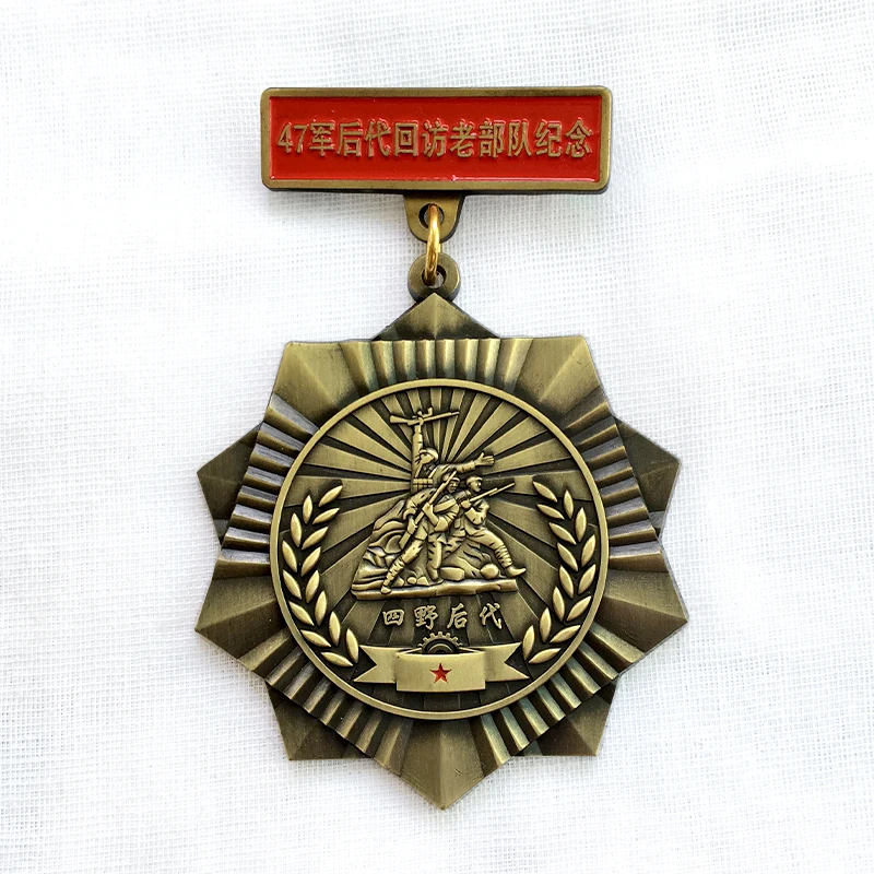 Xin Inspiration Manufacturer Medallion Metal Necklace Pendant Gold Custom Medallions