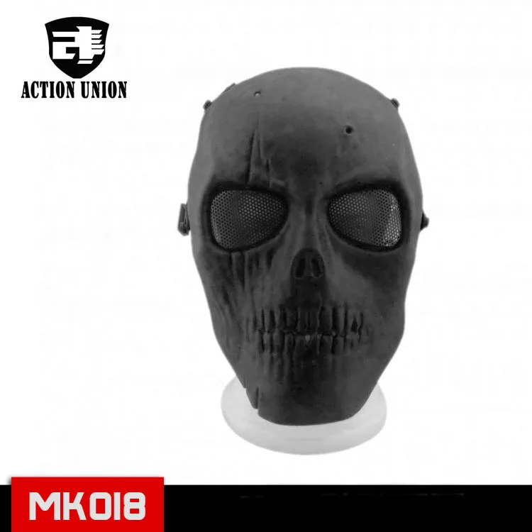  WoSporT Military Tactical Full Face mask Halloween skull for Party Hunting Airsoft Paintball Army Combat