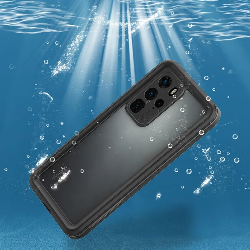 
2020 hot sale new products dustproof shockproof fingerprint supported p40 pro mobile waterproof case for huawei p40 pro 