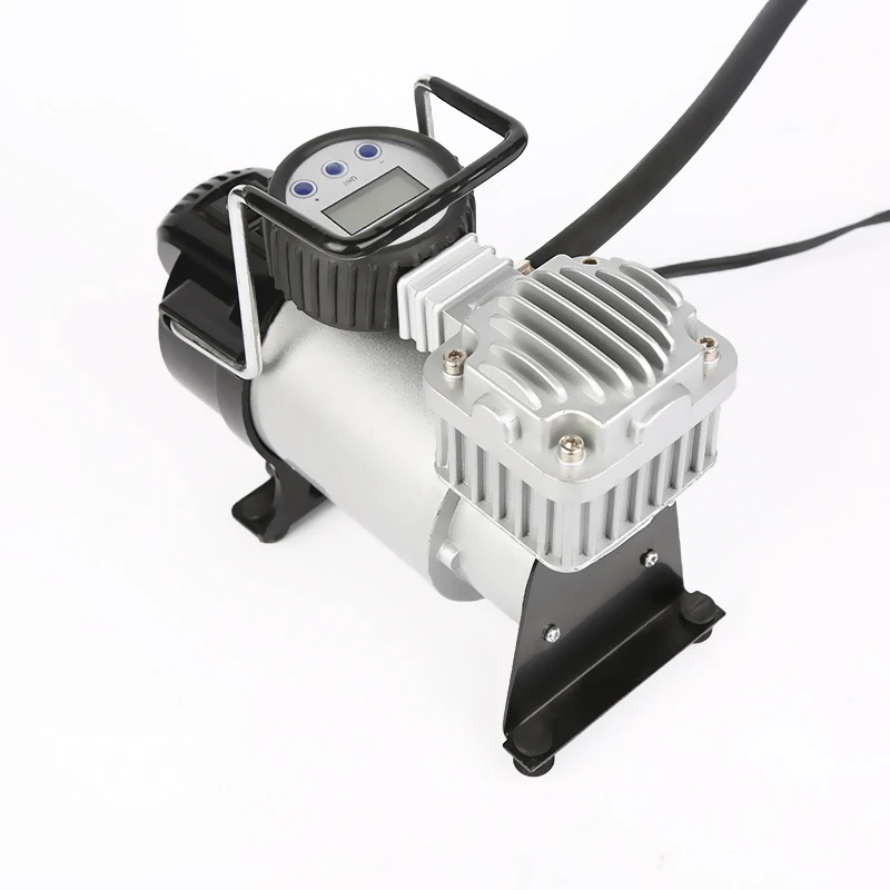 High quality 12V heavy duty tire inflator pump, 150PSI strong air pressure, designed for small and medium-sized tires