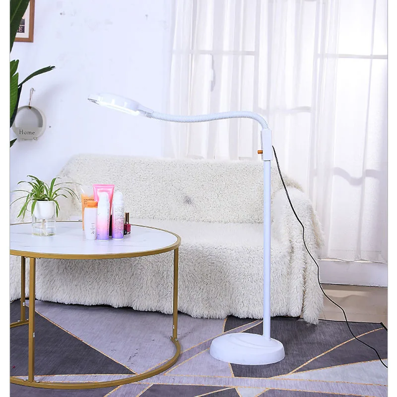 LED cold light tattoo magnifying glass floor mounted acne removal lamp beauty salon