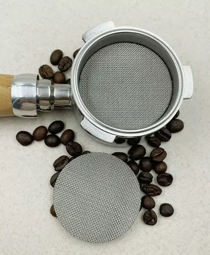 Professional new design espresso 51MM, 53MM, 58MM stainless steel 304/316 coffee filter screen disc