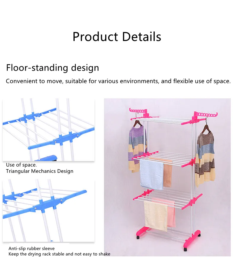 Factory Outlet Screen printing drying rackspasta drying rack foldable  drying plastic clothes drying rack