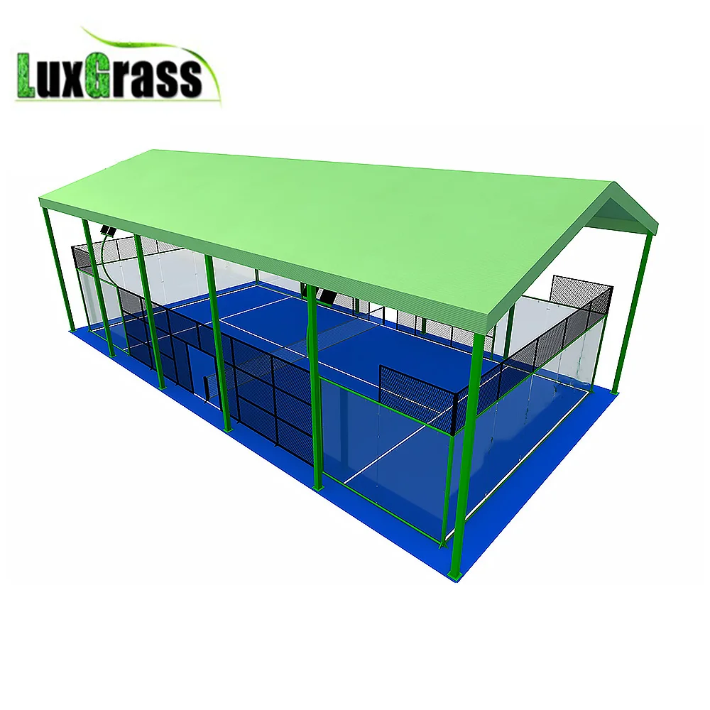 Outdoor Waterproof Padel Tennis Court Canopy Roof Cover Equipment for Padel Tennis Court Court