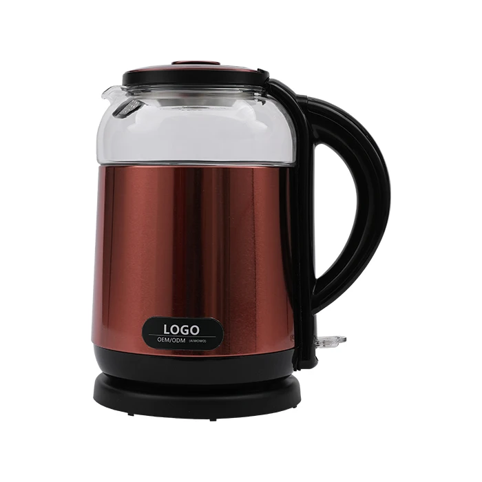 Chinese factory Wholesale Online Best Price 360 cordless electric jug Automatically when water boils turns off glass kettle