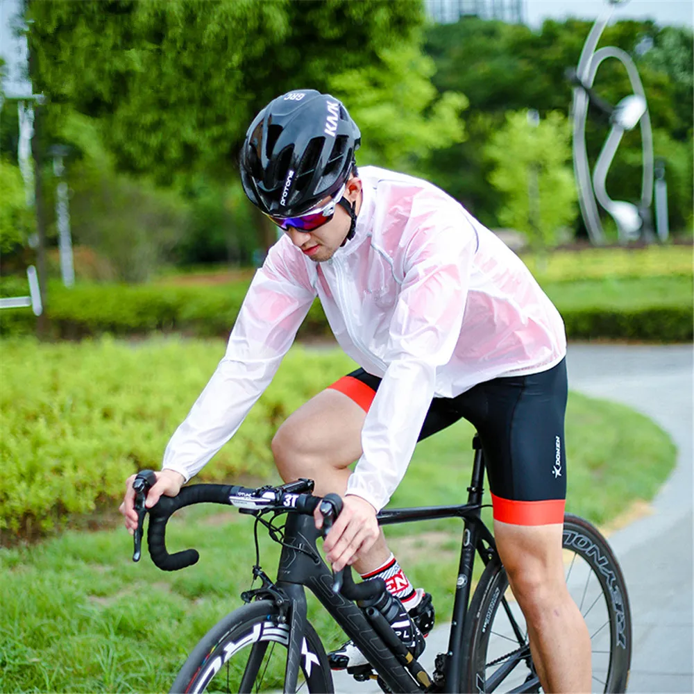 
Waterproof Cycling Jacket Rainproof MTB Bike Wind Coat Road Raincoat 