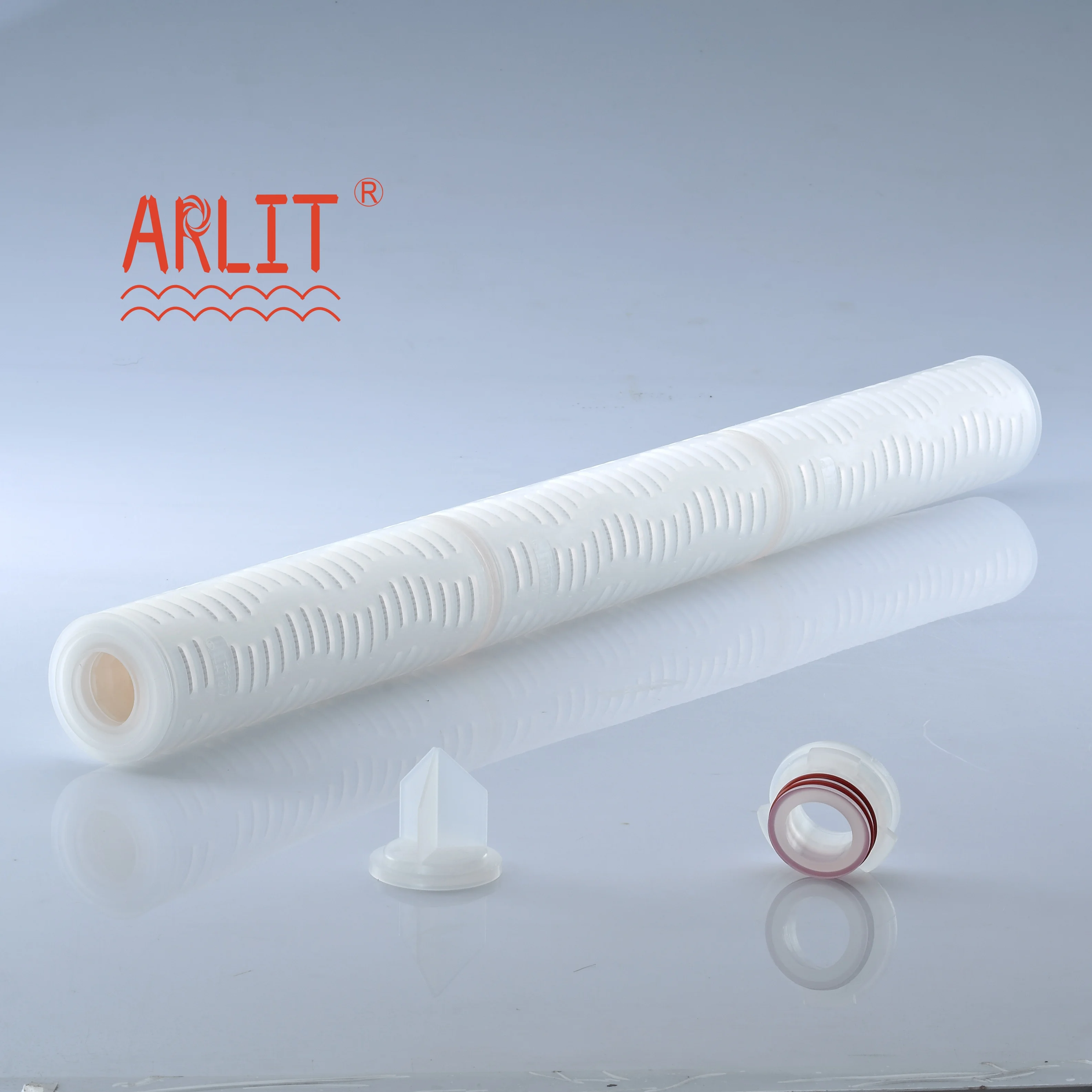 ARLIT BRAND 30 Inch 0.22 Micron Hydrophobic PTFE Membrane Pleated Filter Cartridge for Air Water Filter