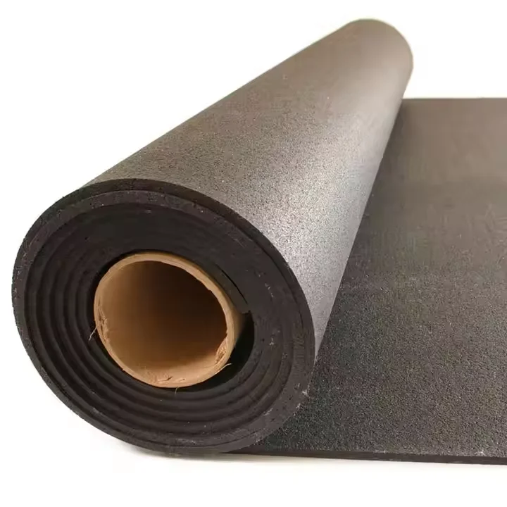 Factory Customized 8mm 13mm rubber Mats Rolls Gym rubber flooring Roll For A Gym Floor