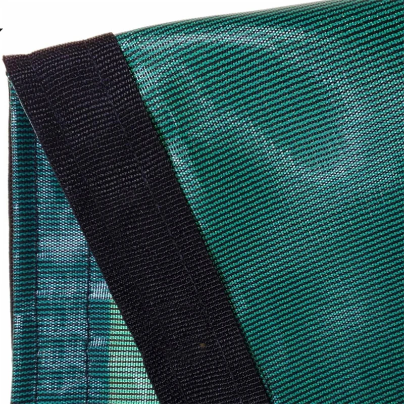 Trampoline Mesh Inground Safety Green PP Pool Cover Swimming Pool Solid Safety Cover for Winter Inground Winter Pool Cover