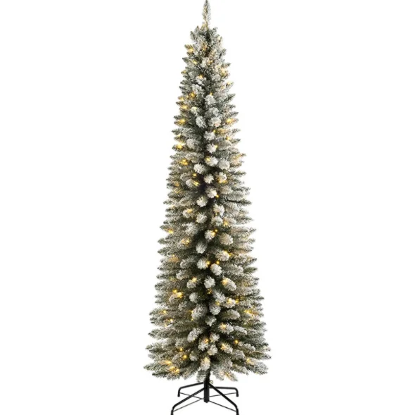 Outdoor&Indoor Wholesale Cheap Christmas Decoration Prelit Artificial Premium Needle Pine Green Christmas Trees