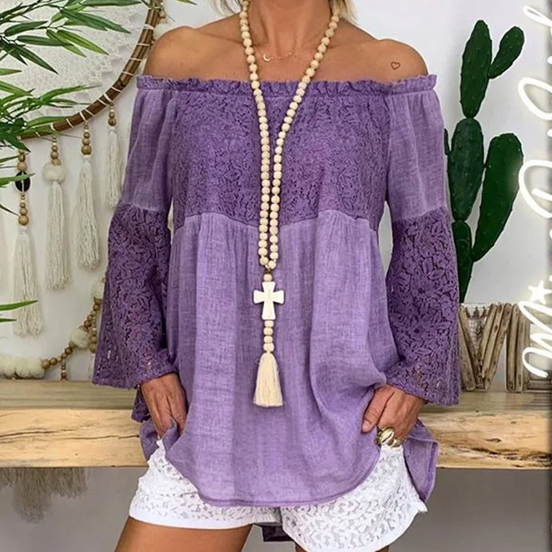 Bohemian Jewelry Handmade Tassel Wood Necklace Long Turquoise Cross Wooden Beaded Necklace For Women Gift