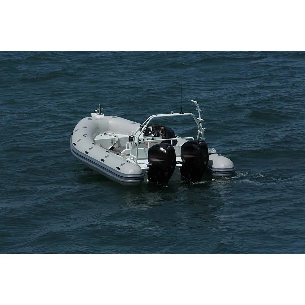 New Design Sedili Per Bass Boat Inflatable Boat 4-5 Person Hypalon Hard Bottom Electric Pontoon Boat For Sale