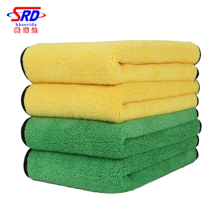Китайский Реальный производитель 800 г/кв. М микрофибра 80% полиэстер и 20% нейлоновая для мытья автомобильных полотенец на
