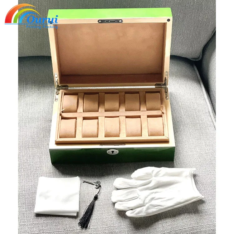 Custom watch box Display board stand waterproof storage box luxury clamshell gift Scratch-proof Collection display box