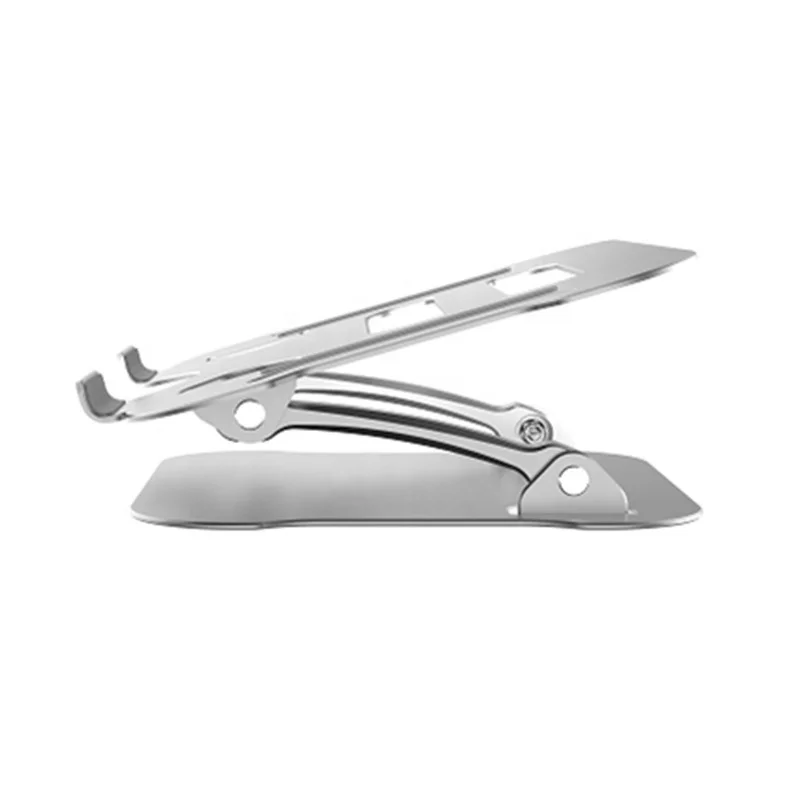 Portable Aluminum Alloy Adjustable Laptop Stand for Notebook MacBook Computer Bracket Lifting Cooling folding Holder Non-slip