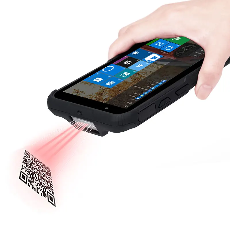  6 дюймов Wifi 3G Sim-карта прочное портативное устройство Windows QR 2d сканер штрих-кода планшетный