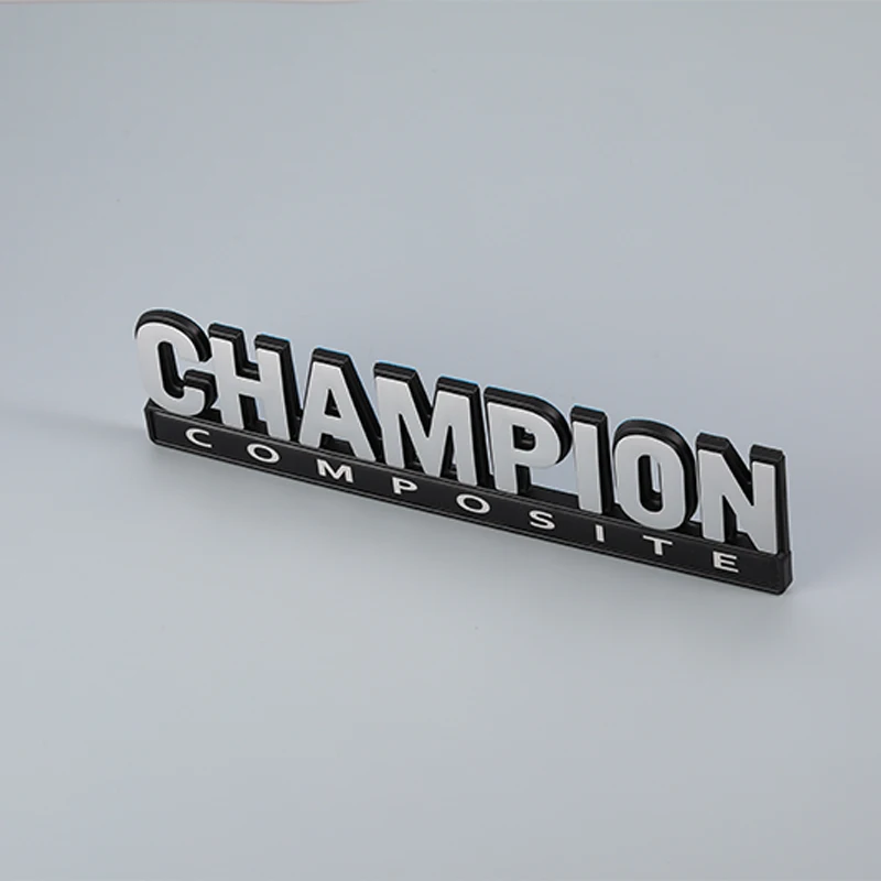 China professional manufacture emblem tuning logo de autos con luces