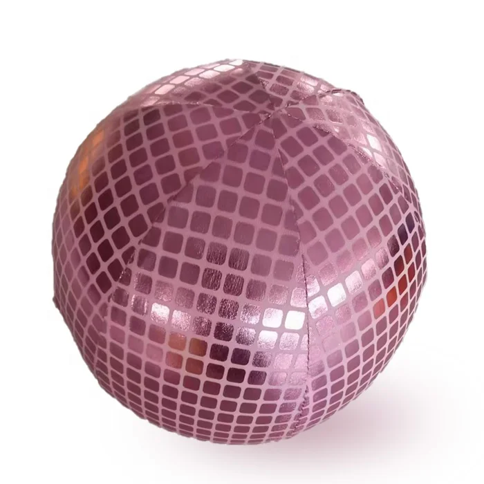 Silver Mirror Ball Inflatable Big Shiny Balls Giant Disco Party Balloon Christmas Event Decor Reflective Pvc Large Mirror Sphere