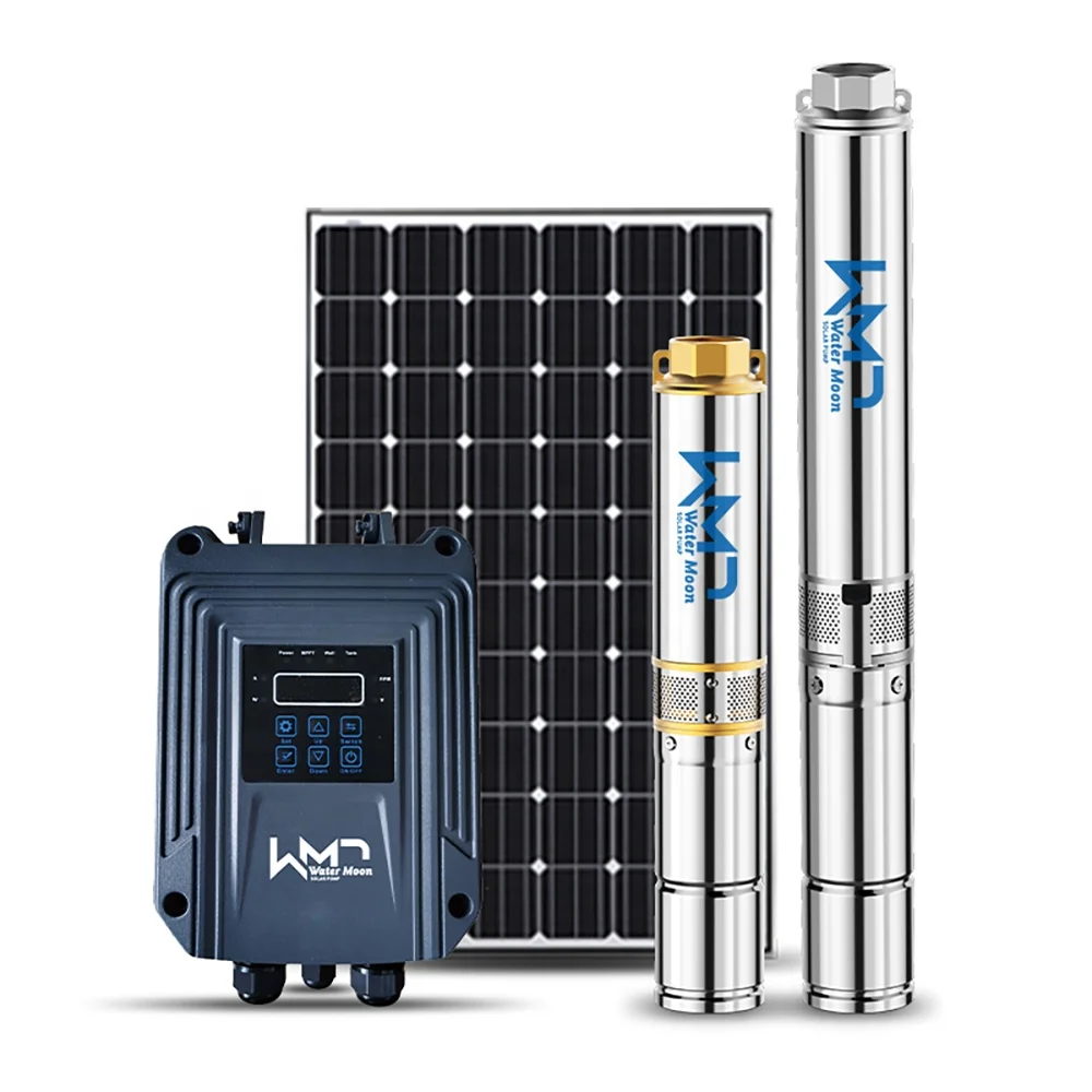 Солнечный 110v dc водяной насос для орошения бесщеточный мотор без