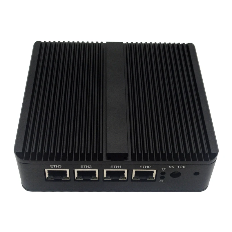 Хорошее качество J4125 Quad Core Intel 2.5G i225 AES-NI Ethernet pfSense Настольные мини-драйверы для ПК