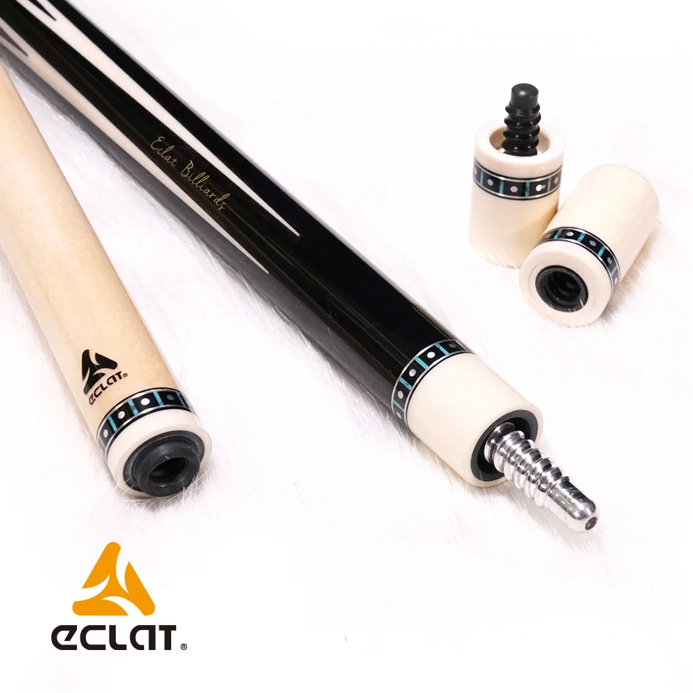 billiard pool cue with blue stone inlay  LPZ-S2 eclat  maple cue same as Predator high level  for professional players