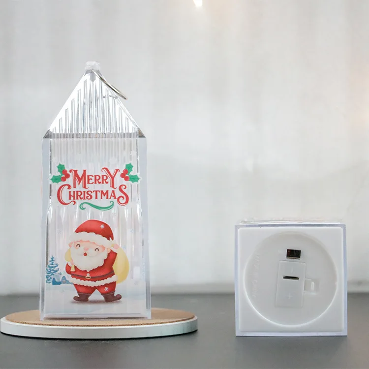 LED Christmas Decorations Lights Wind lamp Santa Claus Snowman Led Light For Merry Christmas Lights Gift Christmas Ornament