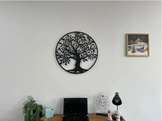 Подсолнух Zhongpin украшение для интерьера дома настенные Пеналы ПВХ настенная перегородка лазерная резка железный Настенный декор