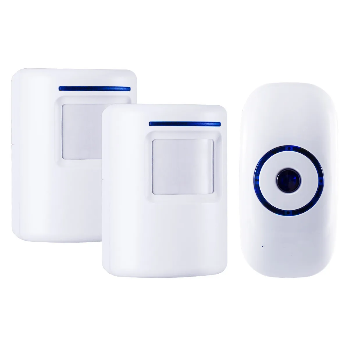 Wireless PIR Motion Sensor Doorbell Infrared DIY Store Door Entry Visitor Alert Chime Burglar Alarm Ring Doorbell