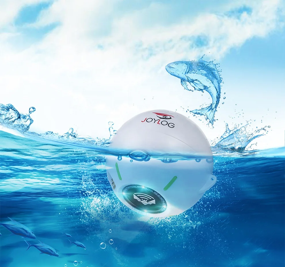Wholesale Depth 0.6m-40m 125KHz Sonar Portable Fish Finder Deeper for Boats Fishing