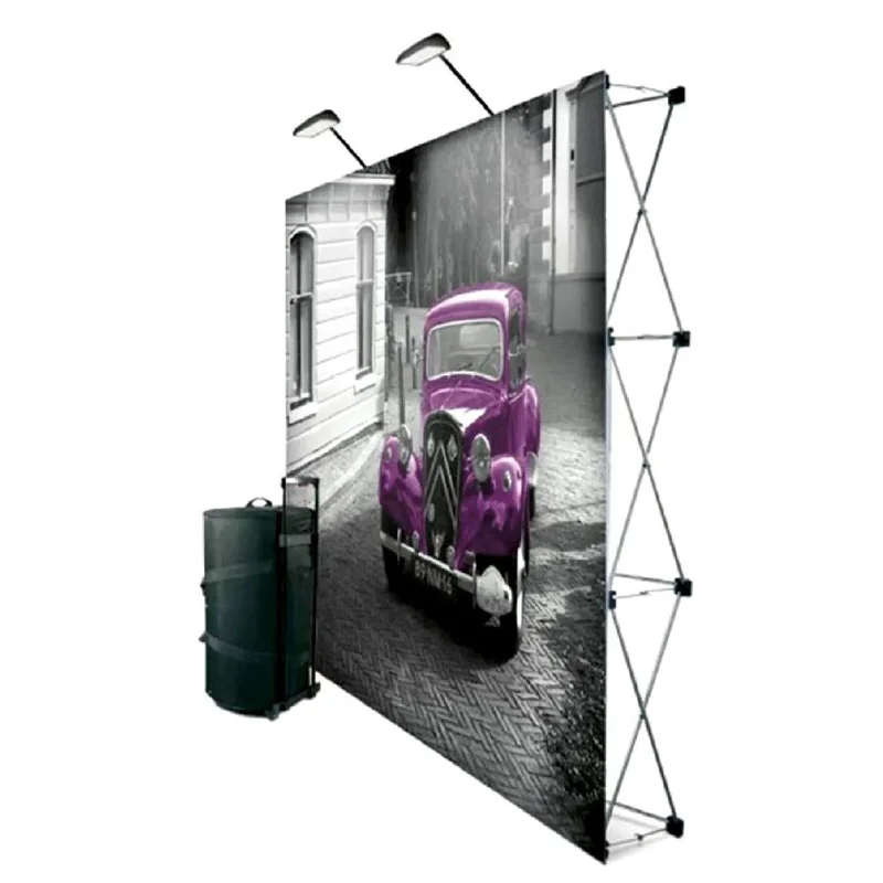 2.3x2.3m Portable LED Light Box Display Stand for Celebrations and Commercial Exhibitions