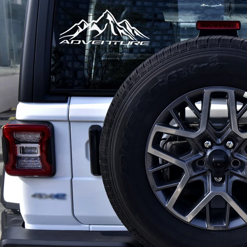 Custom Waterproof Car Decal Mountains Navigate Rv Vans Camper Travel Truck Car  Sticker