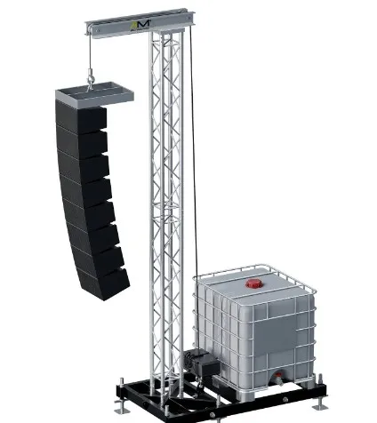 290*290mm F34 Line Array Speaker Truss Speaker Truss Stand Line Array Truss Tower