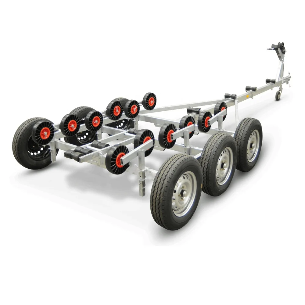 6meter  heavy duty boat trailer 1000kgs with boat rollers