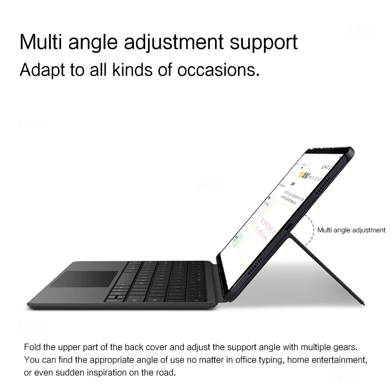 Keyboard Cover For Lenovo Xiaoxin Pad Pro 12.6 inch TB-Q706F Tablet With Touchpad Magnetic Wireless BT Magic Keyboard Cover