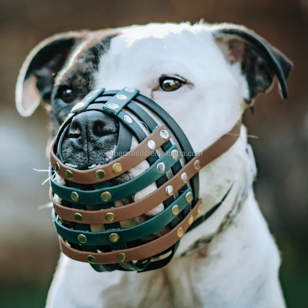 PVC coated waterproof adjustable anti biting biking dog muzzles for small and medium breeds who are scavangers