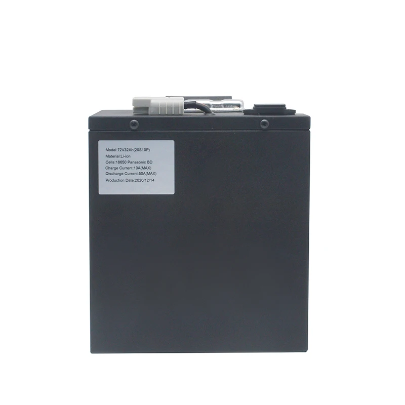 Customized 18650 Ebike Battery Pack 72V 32Ah 20S10P NCM Lithium Ion Battery Pack for Electric Bus Electric Truck