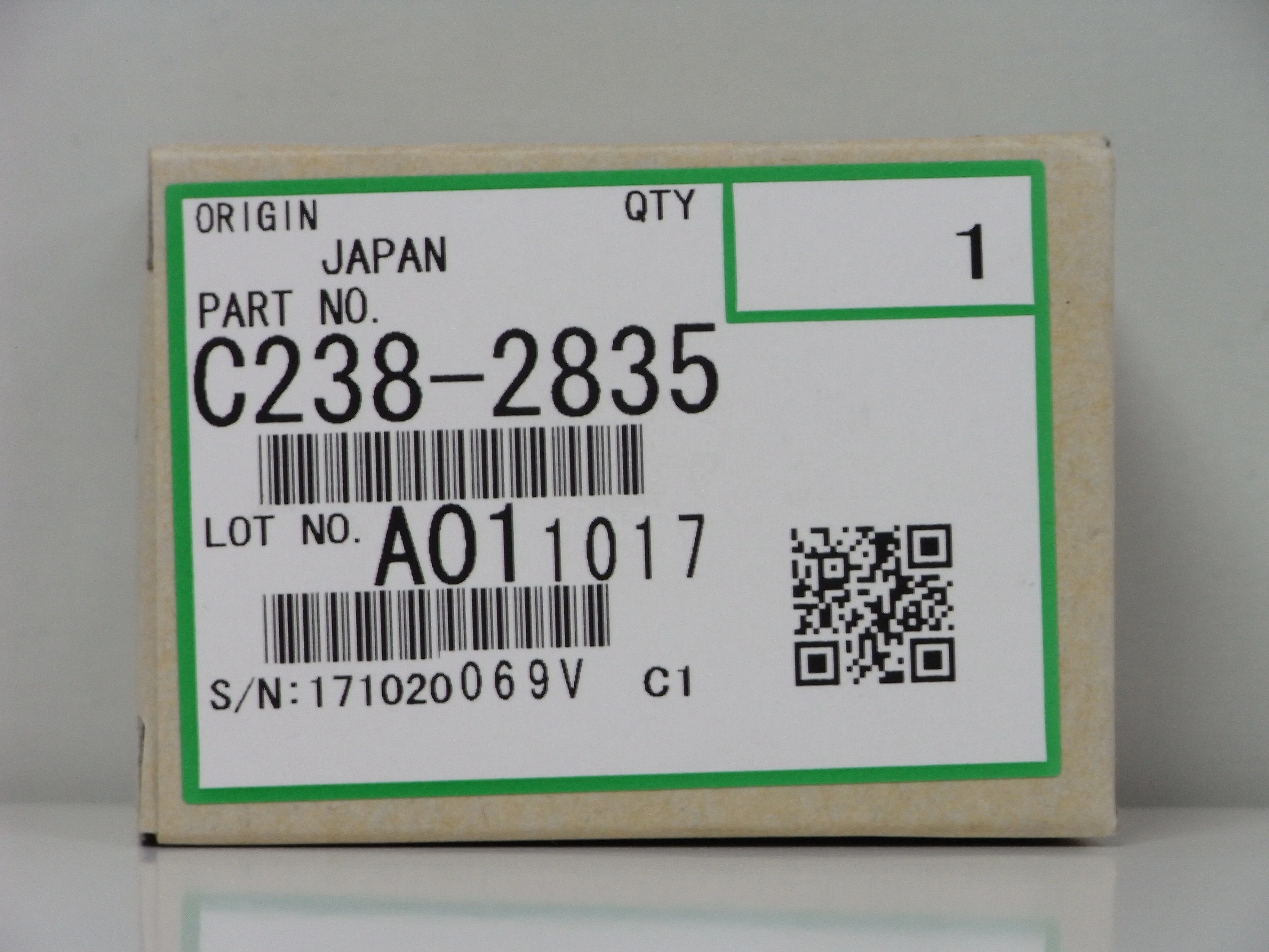 Original duplicator spare parts C238-2835 pickup roller for JP 2800,2810,3000,3800,3810P,4500,4510P,4000, DX 4443,4542